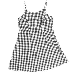 Gingham sun dress